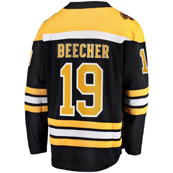 John Beecher Boston Bruins Fanatics Home Premier Breakaway Player Jersey - Black