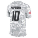 Justin Herbert Los Angeles Chargers 2024 Salute to Service Limited Jersey - Arctic Camo