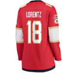 Steven Lorentz 18 Florida Panthers 2024 STANLEY CUP Final Women's Home Breakaway Jersey - Red