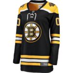 Boston Bruins Fanatics Women's Home Breakaway Custom Jersey - Black
