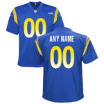Los Angeles Rams YOUTH Custom Game Jersey - Royal