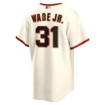 LaMonte Wade Jr. 31 San Francisco Giants Home Men Jersey - Cream