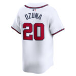 Marcell Ozuna 20 Atlanta Braves Home Limited Player Men Jersey - White