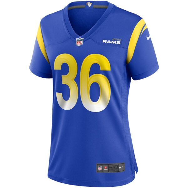 Jerome Bettis 36 Los Angeles Rams Women Game Retired Jersey - Royal