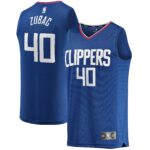 Ivica Zubac LA Clippers Fanatics Fast Break Replica Jersey - Icon Edition - Royal