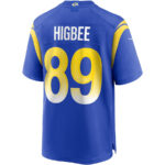 Tyler Higbee 89 Los Angeles Rams Men Game Jersey - Royal