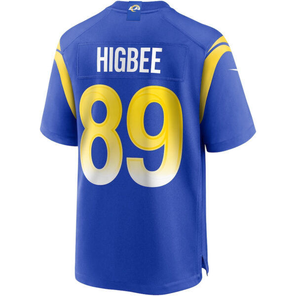Tyler Higbee 89 Los Angeles Rams Men Game Jersey - Royal