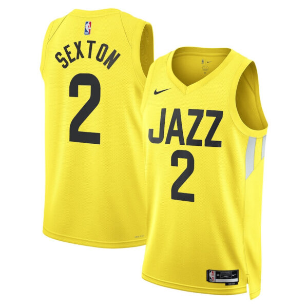 Colin Sexton 2 Utah Jazz Unisex Swingman Jersey - Icon Edition - Gold