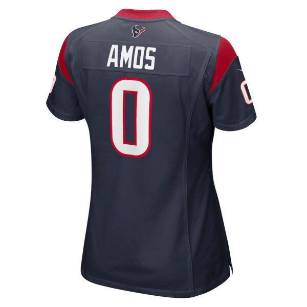 Adrian Amos 0 Houston Texans Women Game Jersey - Navy