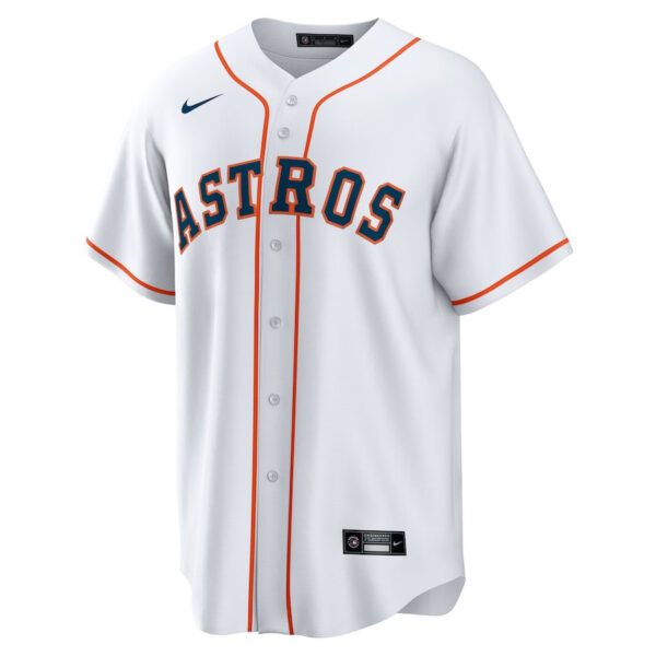 Jeremy Peña 3 Houston Astros Home Men Jersey - White