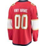 Florida Panthers 2024 Stanley Cup Final Home Breakaway Custom Name Jersey - Red