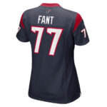 George Fant 77 Houston Texans Women Game Jersey - Navy