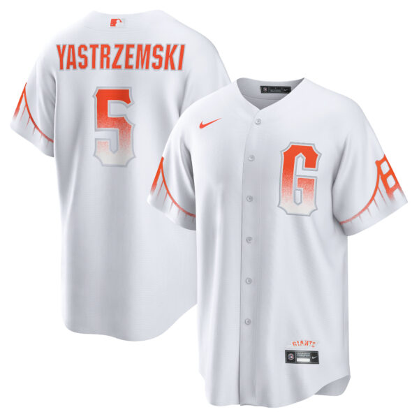 Mike Yastrzemski San Francisco Giants  City Connect Replica Player Jersey - White