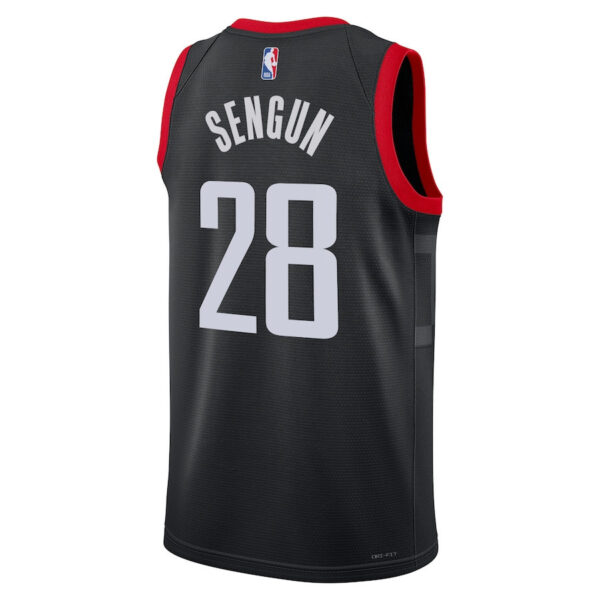 Alperen Sengun 28 Houston Rockets 2023/24 Statement Edition Swingman Jersey - Black