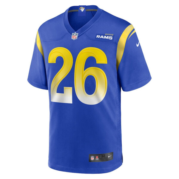 Kamren Kinchens 26 Los Angeles Rams Team Game Men Jersey - Royal