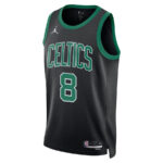 Kristaps Porzingis 8 Boston Celtics 2024 FINALS CHAMPIONS Swingman Jersey - Statement Edition - Black