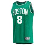 Kristaps Porzingis Boston Celtics Fanatics Youth Fast Break Player Jersey - Icon Edition - Kelly Green