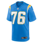Joe Alt Los Angeles Chargers 2024 First Round Pick Player Game Jersey - Powder Blue