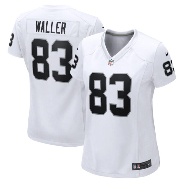 Darren Waller 83 Las Vegas Raiders Women Jersey - White