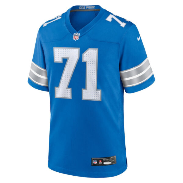 Kevin Zeitler 71 Detroit Lions Game Men Jersey - Blue