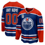 Edmonton Oilers 2024 Stanley Cup Final Home Breakaway Custom Name Jersey - Royal