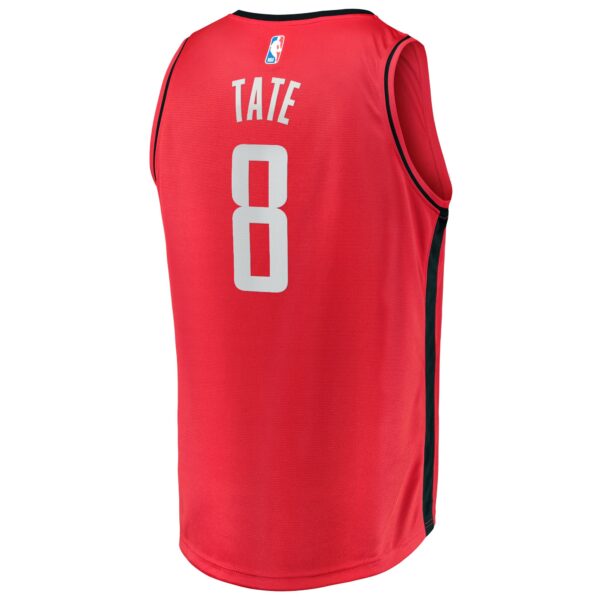 Jae'Sean Tate Houston Rockets Fanatics Fast Break Replica Jersey - Icon Edition - Red