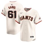 Blake Sabol San Francisco Giants  Home Limited Player Jersey - Cream