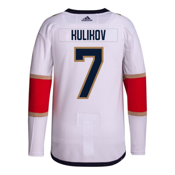 Dmitry Kulikov 7 Florida Panthers 2024 STANLEY CUP Final Away Breakaway Jersey - Men, White