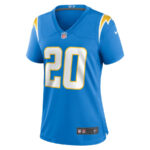 Cam Hart 20 Los Angeles Chargers Women's Game Jersey - Powder Blue