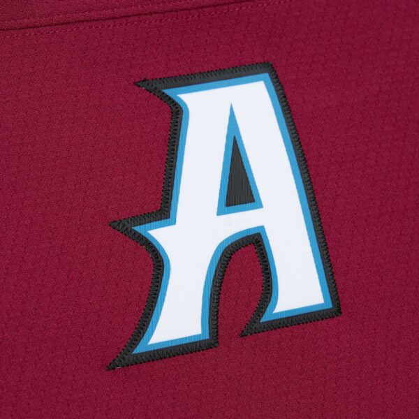Peter Forsberg Colorado Avalanche Mitchell & Ness  2001/02 Alternate Captain Blue Line Player Jersey - Maroon