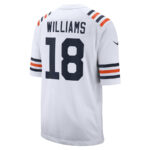 Caleb Williams 18 Chicago Bears 2024 NFL Draft 2nd Alternate Game Jersey - White