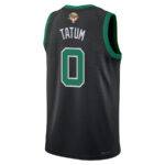 Jayson Tatum 0 Boston Celtics 2024 FINALS PATCH Swingman Jersey - Statement Edition - Black
