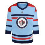 Winnipeg Jets Youth Anniversary Replica Jersey - Light Blue