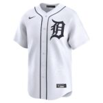 Detroit Tigers  Youth Home Limited Custom Jersey - White