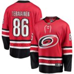 Teuvo Teravainen Carolina Hurricanes Fanatics Alternate Breakaway Player Jersey - Red