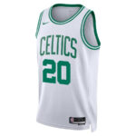 JD Davison 20 Boston Celtics 2024 FINALS PATCH Swingman Jersey - Association Edition - White