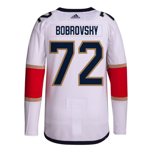 Sergei Bobrovsky 72 Florida Panthers 2024 STANLEY CUP Final Away Breakaway Jersey - Men, White