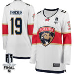 Matthew Tkachuk 19 Florida Panthers 2024 STANLEY CUP Final Women's Away Breakaway Jersey - White