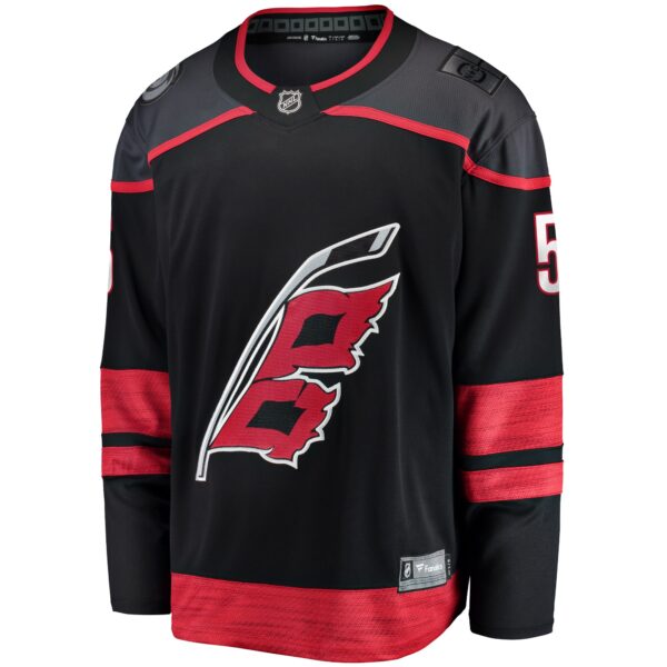 Jalen Chatfield Carolina Hurricanes Fanatics Home Premier Breakaway Player Jersey - Black