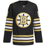 Brad Marchand Boston Bruins adidas  Primegreen 100th Anniversary Authentic Player Jersey - Black