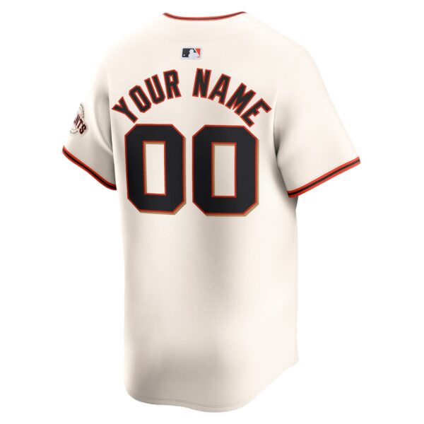 San Francisco Giants  Home Limited Custom Jersey - Cream