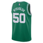 Svi Mykhailiuk 50 Boston Celtics 2024 FINALS CHAMPIONS Jersey - Icon Edition - Kelly Green