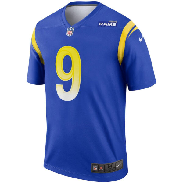 Matthew Stafford 9 Los Angeles Rams Men Legend Jersey - Royal