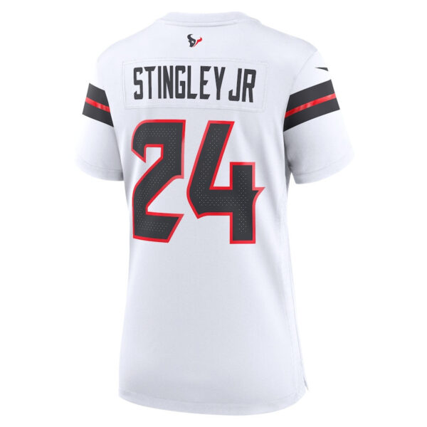 Derek Stingley Jr. 24 Houston Texans Women Game Jersey - White