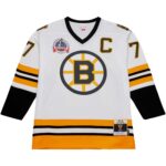 Ray Bourque Boston Bruins Mitchell & Ness Captain Patch 1989/90 Blue Line Player Jersey - White