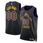 Los Angeles Lakers 2023/24 Swingman Jersey Customized - City Edition - Black