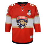 Anton Lundell 15 Florida Panthers 2024 STANLEY CUP Final Youth Home Breakaway Jersey - Red