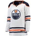 Edmonton Oilers Fanatics Women's Away Breakaway Jersey - White
