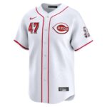 Frankie Montas Cincinnati Reds  Home Limited Player Jersey - White