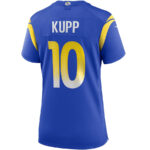 Cooper Kupp 10 Los Angeles Rams Women Jersey - Royal